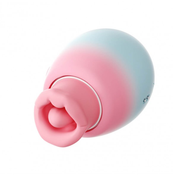 Ankni - Cherry Lips Realistic Oral Suction Vibrator (Chargeable - Pink)